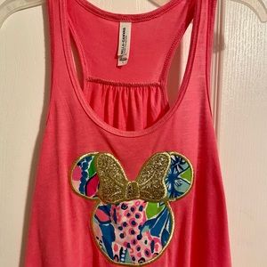 Disney Lilly Pulitzer Tank Size Large